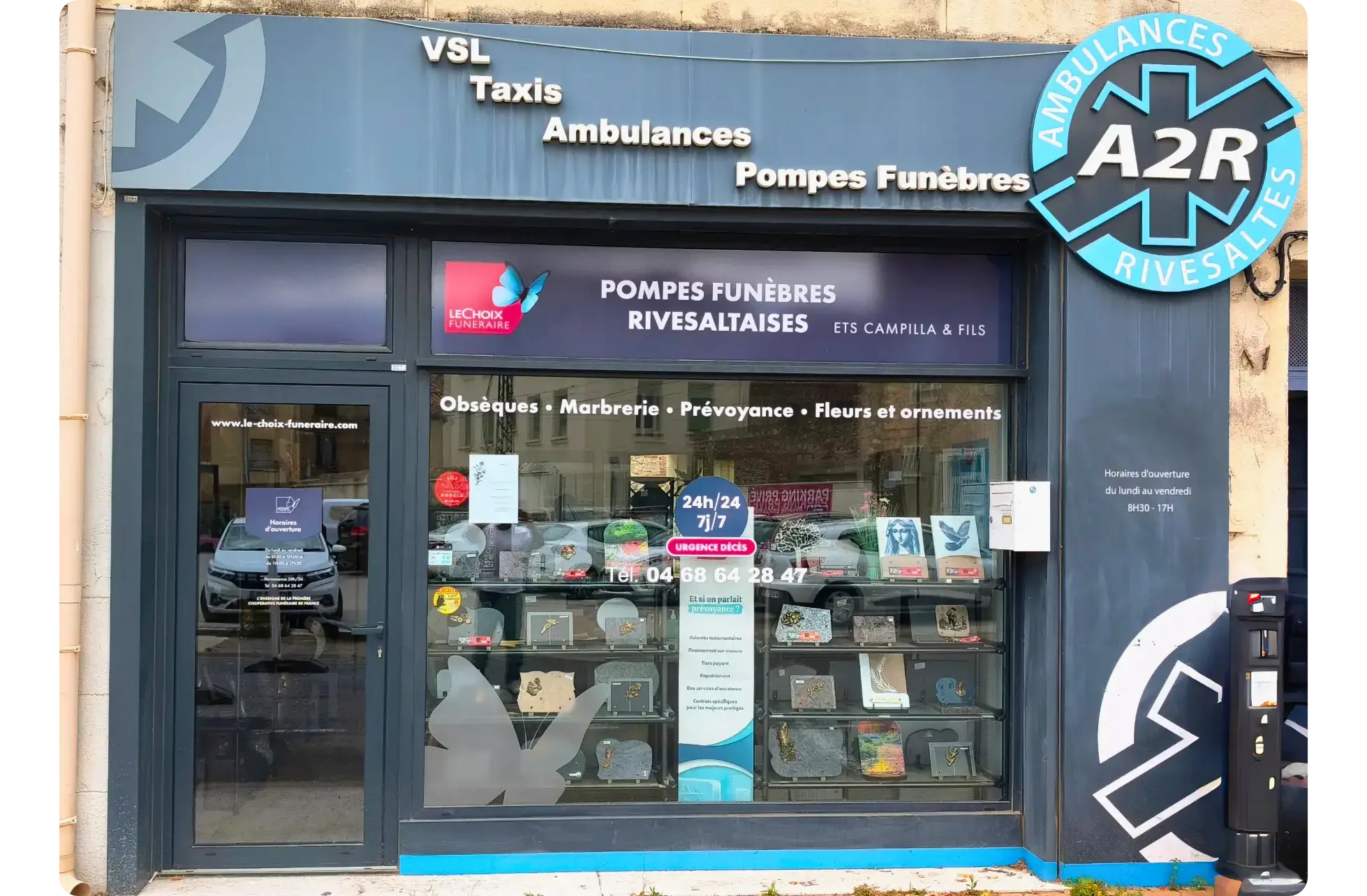 Pompes Funèbres Campilla à Rivesaltes